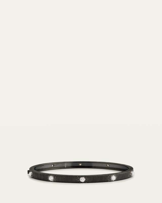 Macri Classica Bangle, Black Gold, 5